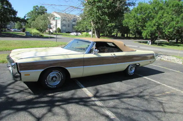 1969 chrysler newport sportsgrain convertible