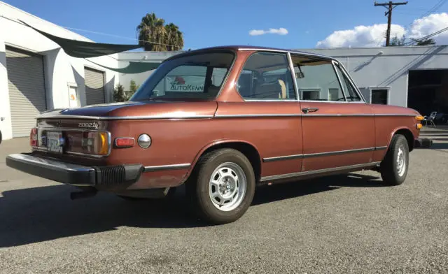 1974 bmw 2002 tii siennabraun tan 2 owners original 110k miles calif car