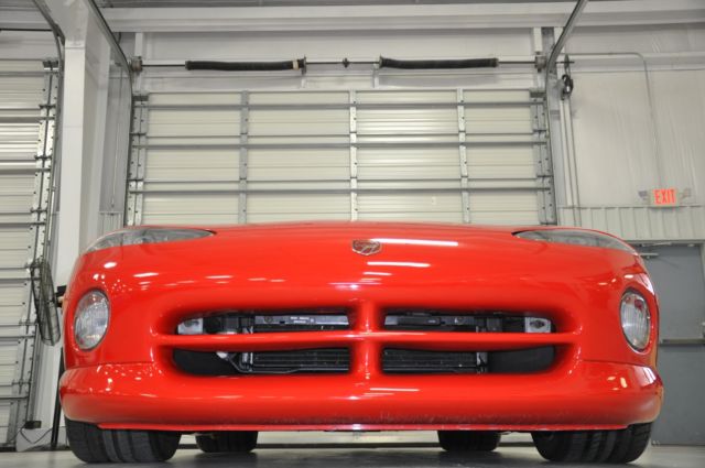 1992 dodge viper, very viper red with 3,400 miles available now!