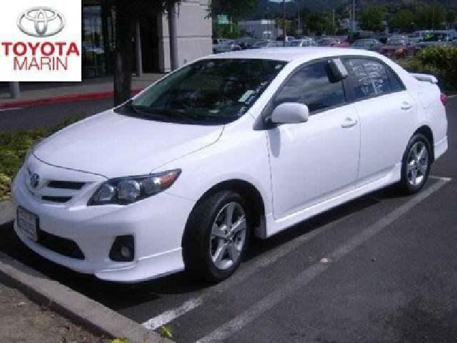 2011 toyota corolla s w/ leather in san rafael, ca