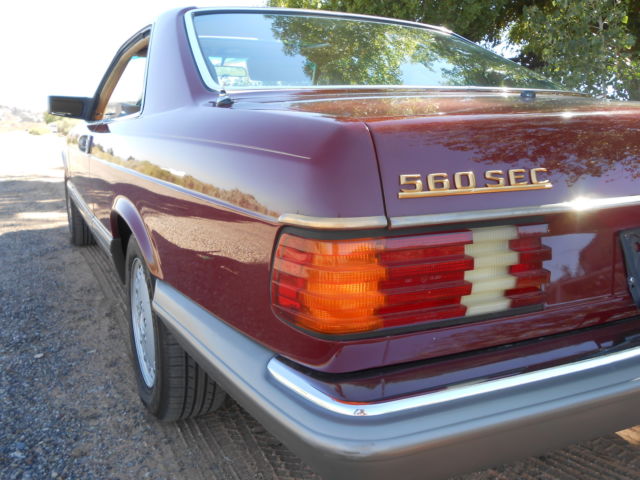 one owner mercedes benz 560 sec coupe excellent condition arizona