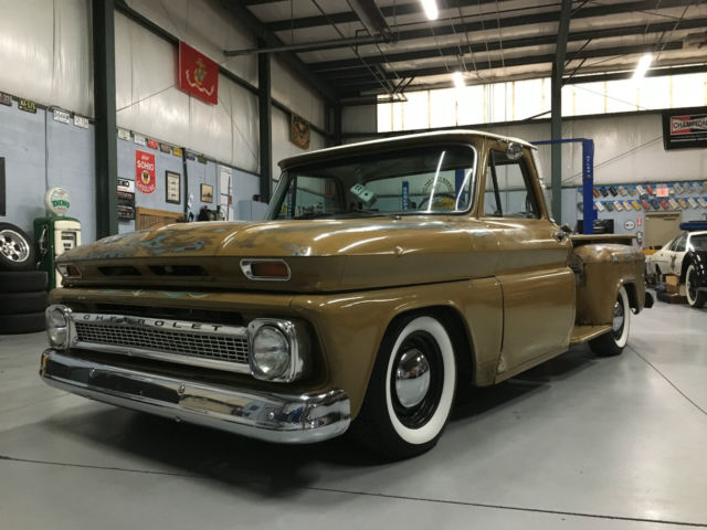 1964 chevrolet c10 stepside * 5.3l ls fuel injected! 4l60e! perfect patina!