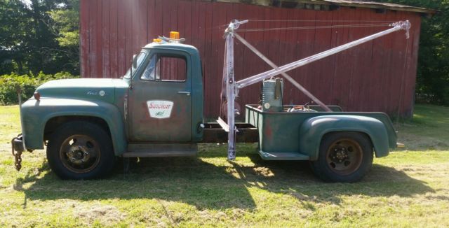 1955 ford wrecker