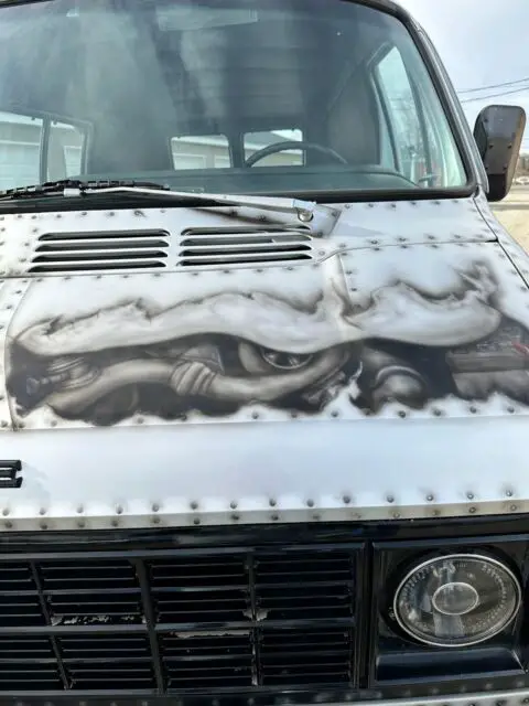 1979 dodge ram van van grey 4wd automatic custom