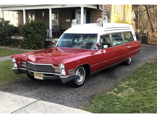 1968 cadillac ambulance in lake hiawatha, new jersey