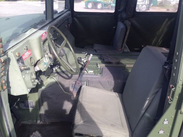 1985 hummer h1 military humvee 6.2l diesel 4x4 one tn title no reserve