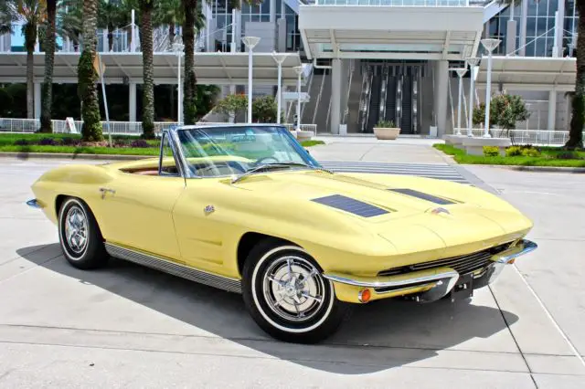 1963 corvette stingray 340hp -327 4 speed, number matching drive train