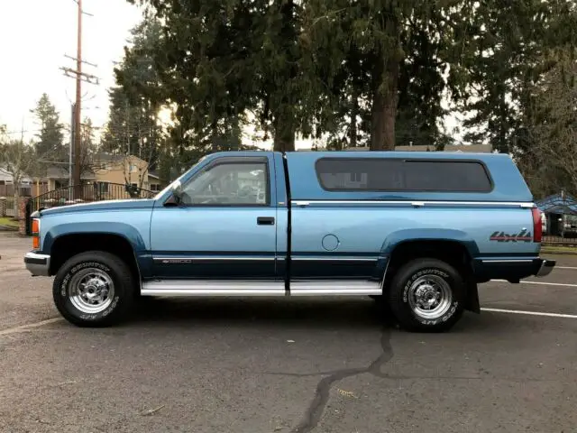 1990 chevy silverado 3500 4x4 regular cab auto 7.4l 454 v8 only 129k mile 2owner