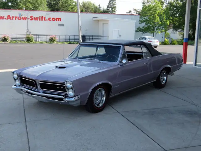 1965 pontiac phs documented gto tri power convertible