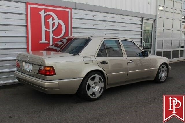 1992 mercedes-benz 500 series 500e 127154 miles smoke silver