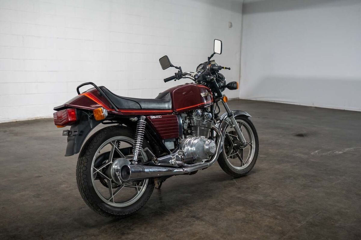 red suzuki gs450 with 0 miles available now!