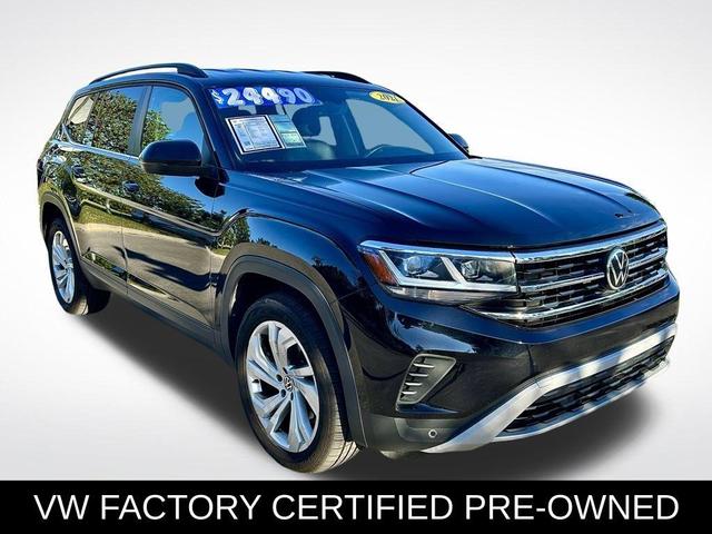 2021 volkswagen atlas 3.6l se w/technology