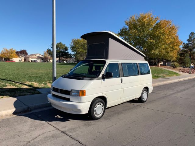 no reserve 1993 westfalia eurovan mv vw 156k miles 5 speed a/c turn key ready