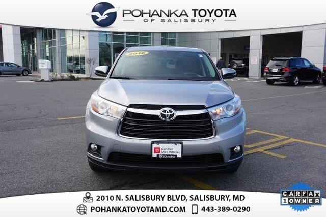 certified 2016 toyota highlander awd le v6 salisbury, md 21801 for sale in salisbury, maryland