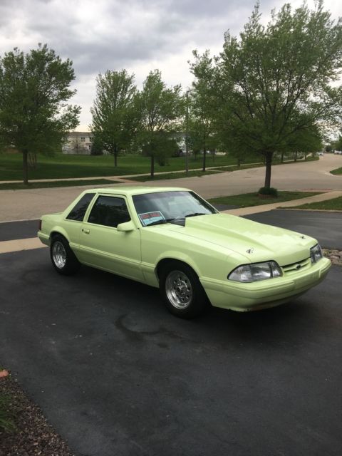 1991 ford mustang notchback coupe foxbody