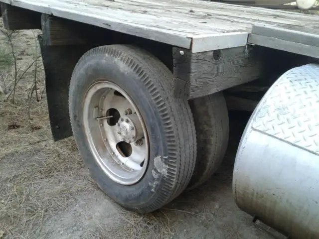 vintage 1959 ford f350 truck dully w/ dorset diesel 5 speed one of a kind? look