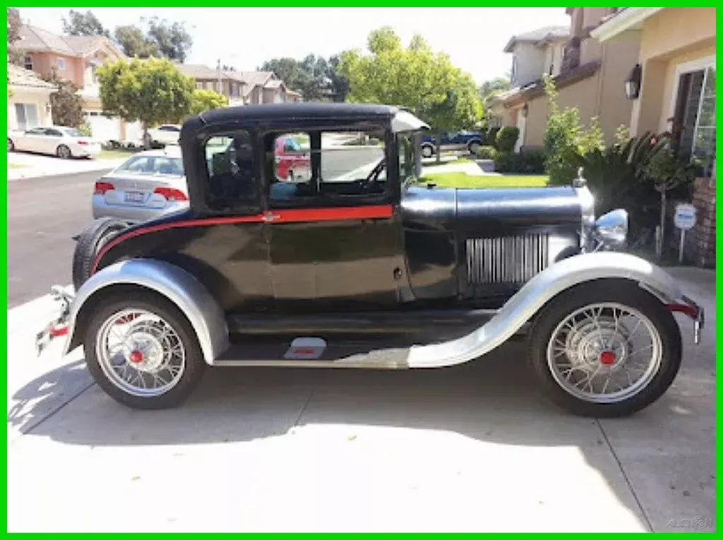 1929 ford 4 cylinder garage kept manual rwd coupe