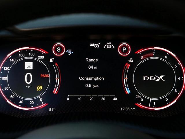 2022 aston martin dbx base