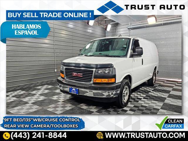 2020 gmc savana 2500 work van