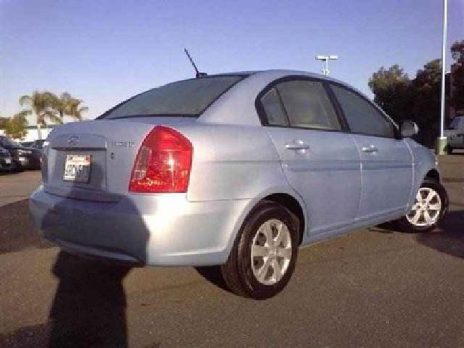 2011 hyundai accent gls sedan 4d in orange, ca