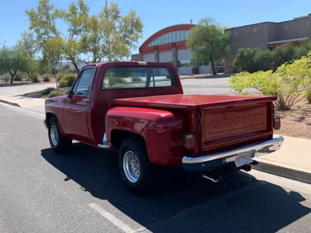 no reserve 1981 chevrolet c-10 2wd 350 v8 stepside daily driver runs great