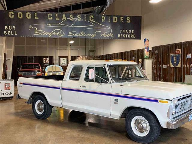 1976 ford f-250 super cab ranger short bed trailer special