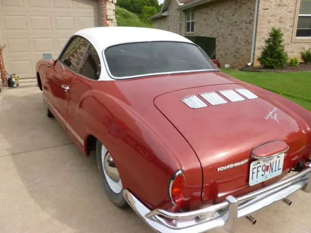 1963 volkswagen karmann ghia. hard to find appreciating investment vehicle