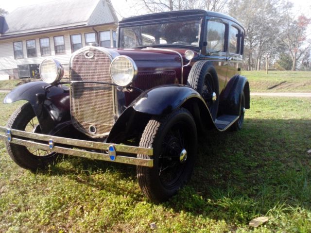 1931 fordor slant windshield