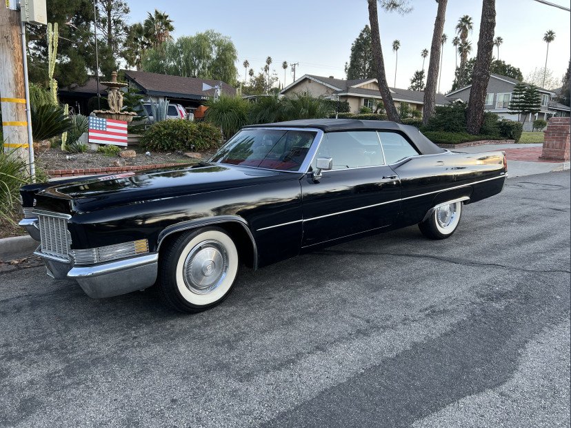 1970 cadillac de ville convertible