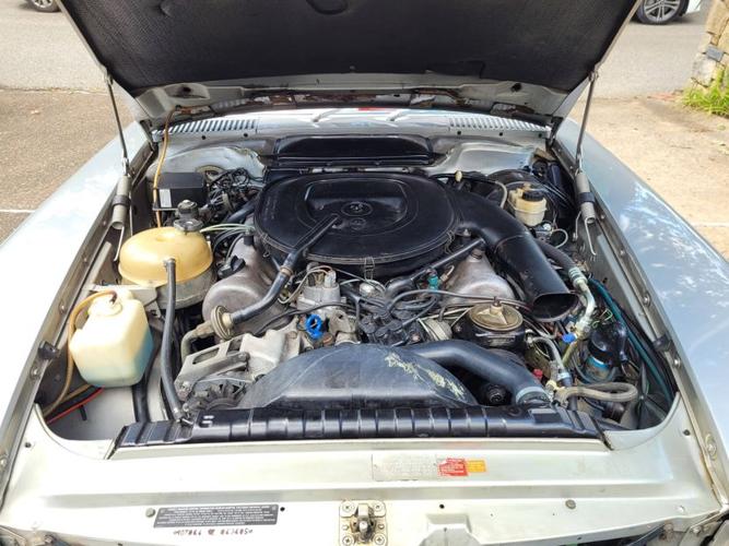 1978 mercedes-benz 450sl convertible from a 40-year owner in charleston, west virginia