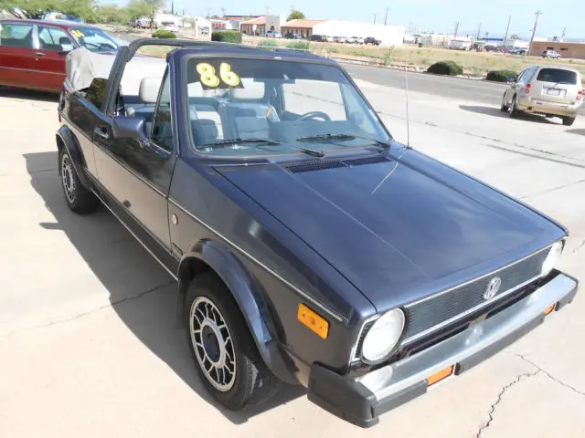 1986 volkswagen cabriolet wolfsburg edition convertible