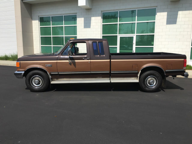1988 ford f250 xlt lariat edition extended cab long bed 1 owner! time capsule