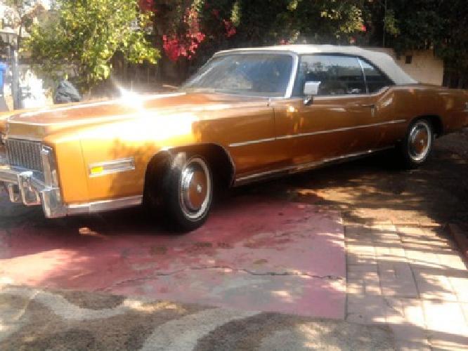 1976 cadillac eldorado convertible in san diego, ca
