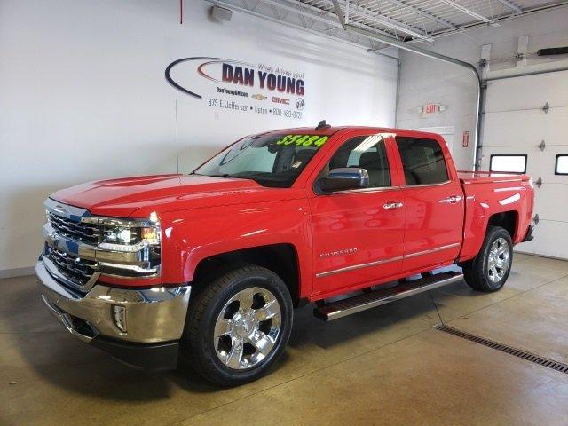 used 2016 chevrolet silverado 1500 crew cab ltz tipton, in 46072 for sale in tipton, indiana