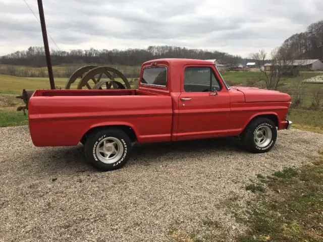 1969 ford f100 short bed original 390 big block, restored