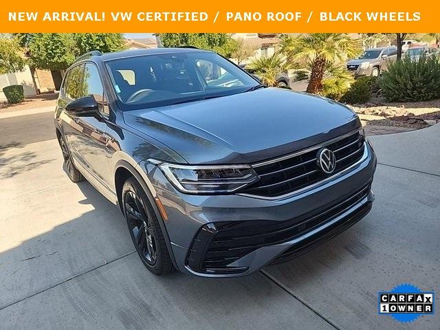 2024 volkswagen tiguan 2.0t se r-line black