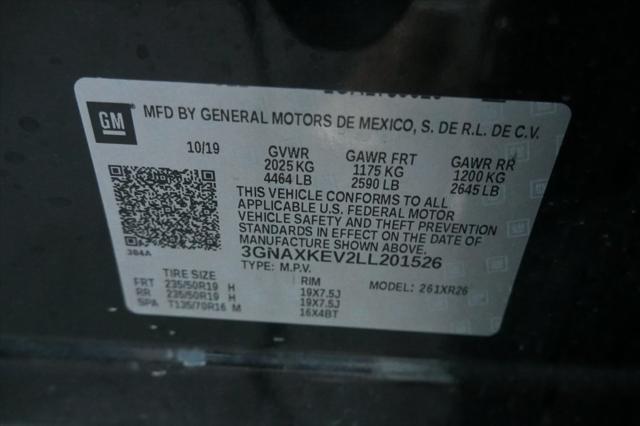 2020 chevrolet equinox 1lt