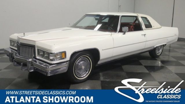 1975 cadillac coupe deville de elegance hardtop 500 v8 automatic classic vintage