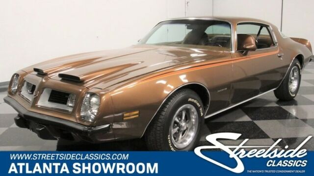 classic vintage chrome firebird formula 350 v8 auto transmission ginger brown