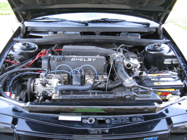 1987 dodge shadow shelby csx