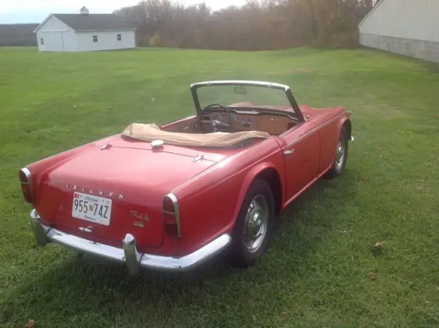 1967 triumph tr4a