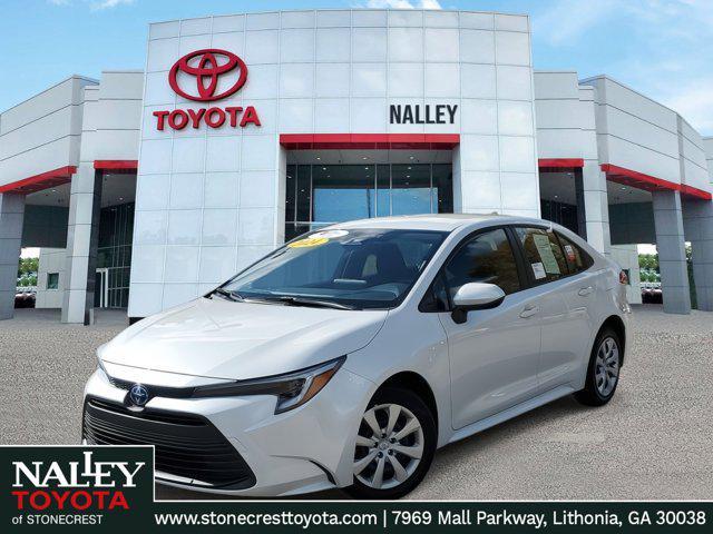 2024 toyota corolla hybrid le