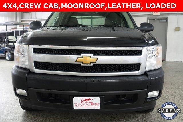 used 2007 chevrolet silverado 1500 crew cab ltz lima, oh 45807 for sale in lima, ohio