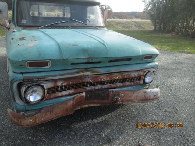 1966 chevrolet c-10 chevy truck california patina long bed
