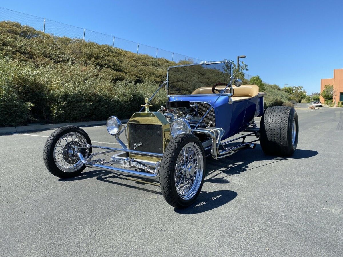 1923 ford t bucket 3515 miles blue roadster automatic