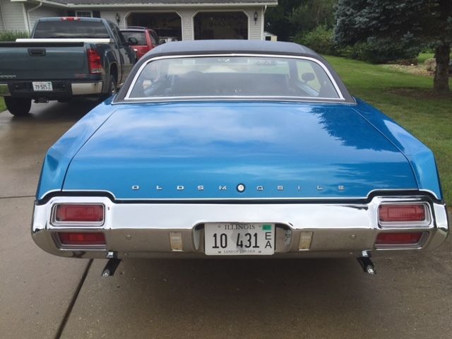 1971 cutless supreme 12,071 original miles 350 rocket motor 4 barrel auto trans
