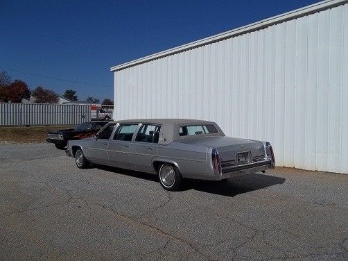 1989 cadillac brougham limo 41000 miles gray