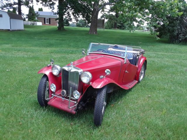 *low reserve* 1949 mg-tc series rhd, 4 cyl., 4spd, wire wheels