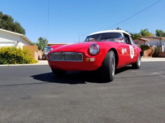 1963 mgb roadster - sebring tribute racer