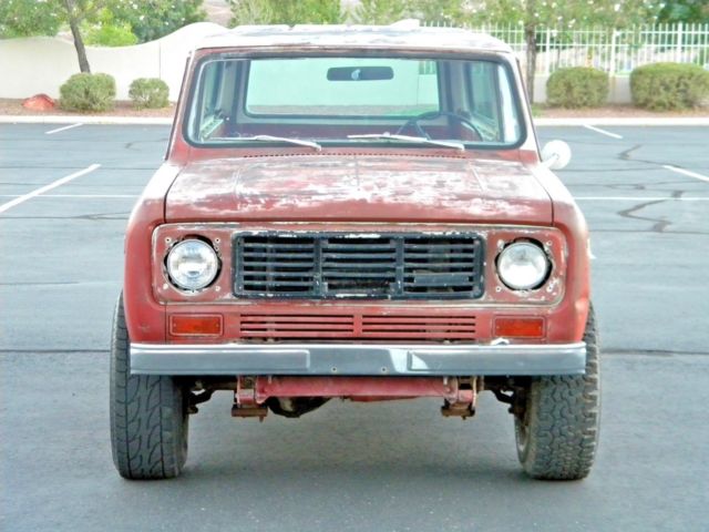scout 2 traveler original runs & drives very light rust desert southwest terra